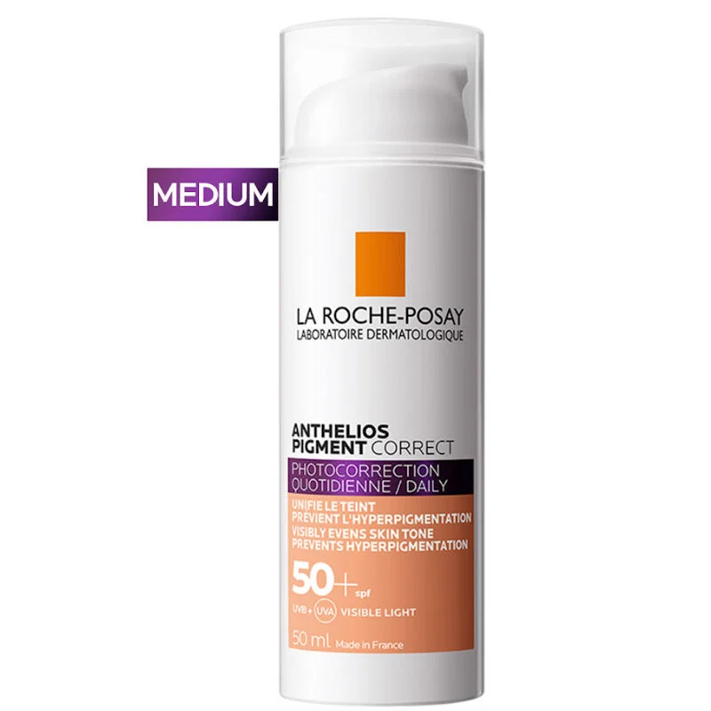 Солнцезащитный крем La Roche-Posay Anthelios Пигмент Коррект SPF50+ 50 мл