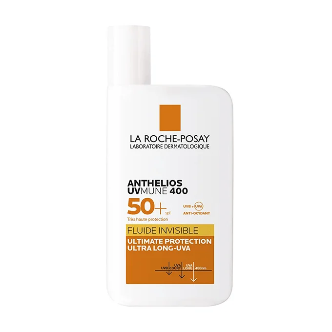 La Roche Posay Anthelios UVmune400 Invisible Fluid For All Skin Types SPF50+ Facial Sunscreen 50 ml