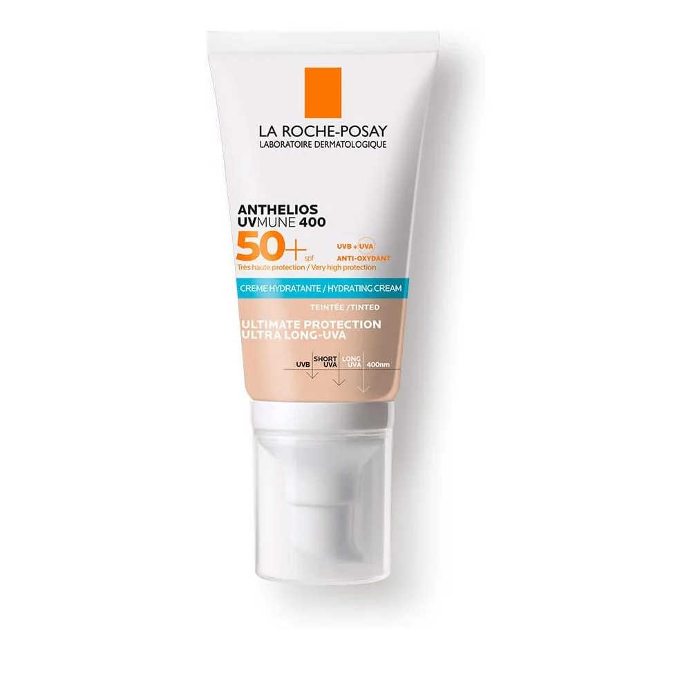 La Roche Posay Anthelios UVmune SPF+50 Tinted High Protection Facial Sunscreen For Sensitive Skin 50 ml