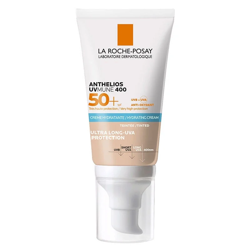 La Roche Posay Anthelios UVmune SPF+50 Tinted High Protection Facial Sunscreen For Sensitive Skin 50 ml