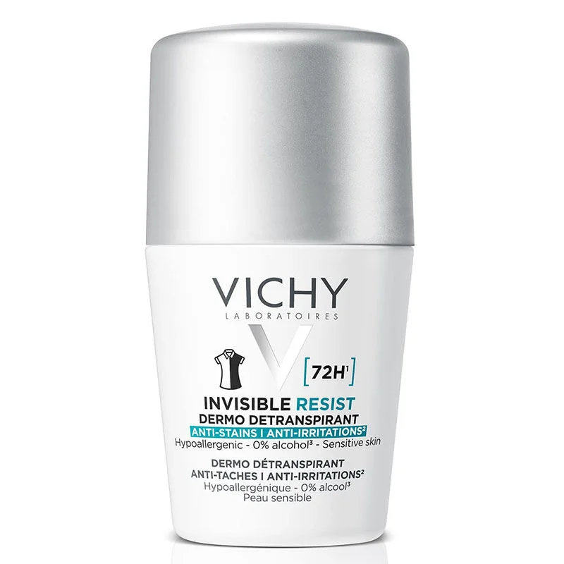 Vichy Invisible Roll-on Deodorant 50 ml - Women's