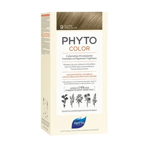 Phyto Phytocolor Herbal Hair Color - 9 - Light Blonde