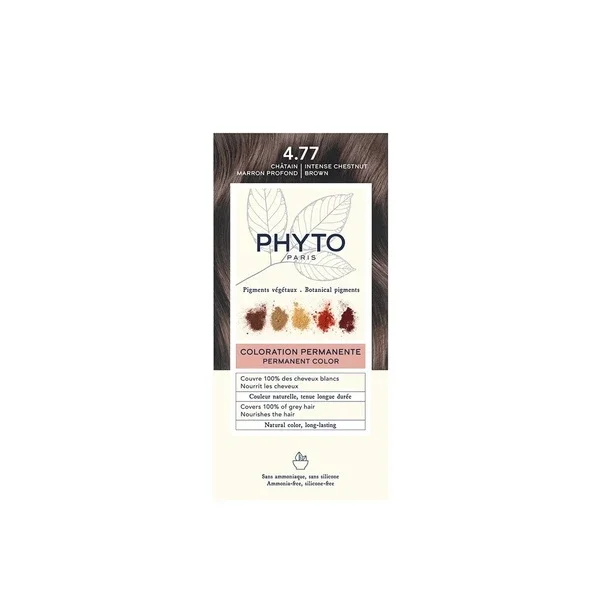 Phyto Phytocolor Herbal Hair Color - 4.77 intense Chestnut Copper