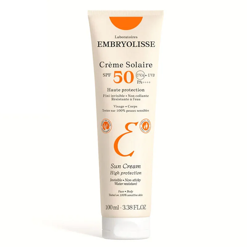 Получите сияющую кожу: Embryolisse Creme Solaire SPF 50