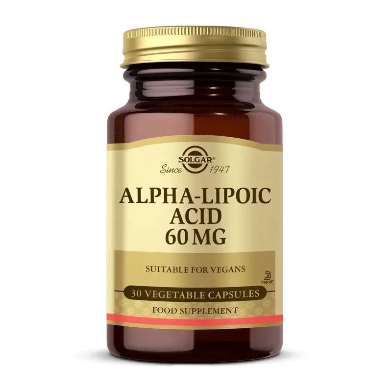 Solgar Alpha Lipoic Acid 60 mg 30 capsules
