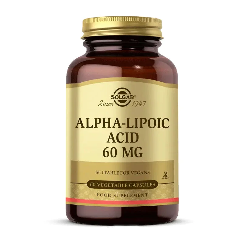 Solgar Alpha Lipoic Acid 60 mg 60 capsules