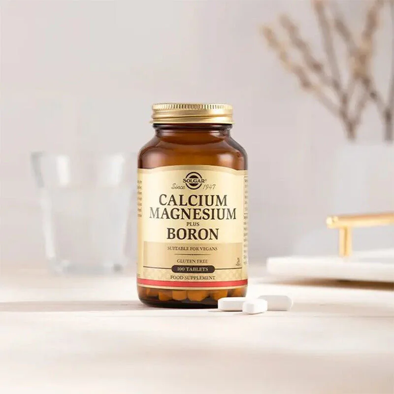 Укрепите кости и мышцы с Solgar Calcium Magnesium Plus Boron