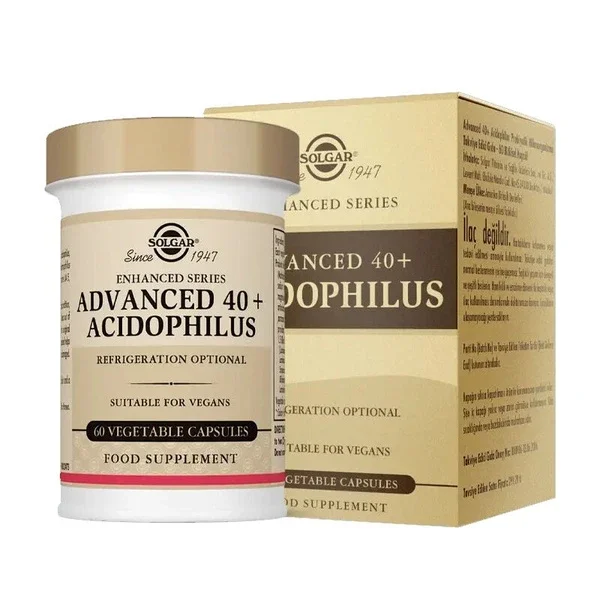 Solgar Advanced 40+ Acidophilus 60 capsules