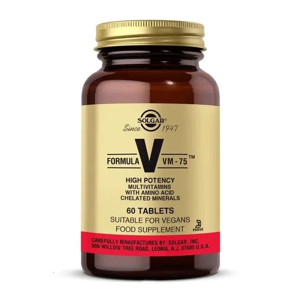 Solgar Formula Vm-75 multivitamin And Mineral 60 tablet