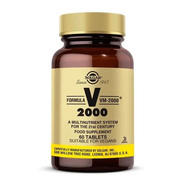 Solgar Formula Vm-2000 multivitamin And Mineral 60 tablet