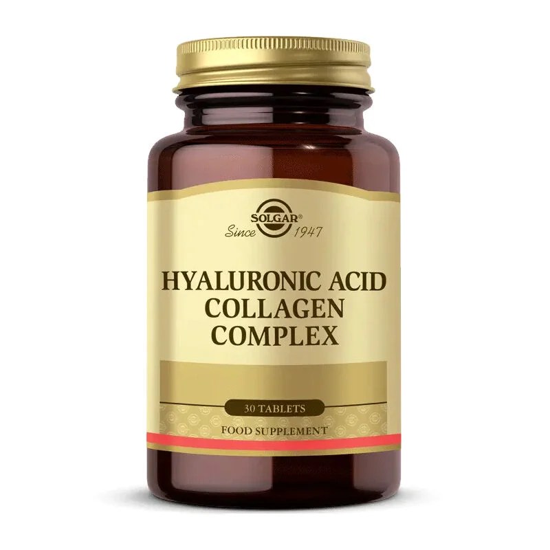 Solgar Hyaluronic Acid & Collagen Complex 30 Tablets