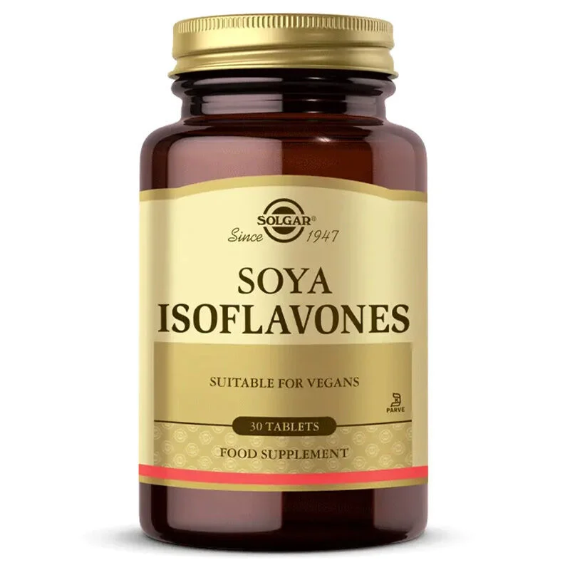 Solgar Soy Isoflavones 30 Tablets - Hormonal Balance Support