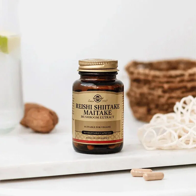 Solgar Mushroom Extract: Reishi, Shiitake & Maitake 50 Caps