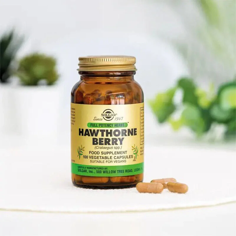 اختر النقاء: Solgar Hawthorne Berry 100 كبسولة نباتية