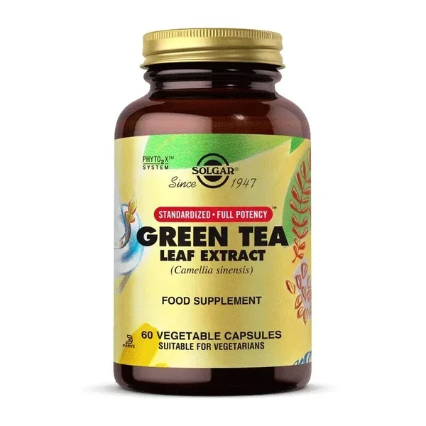 Solgar Green Tea Leaf Extract 60 capsules