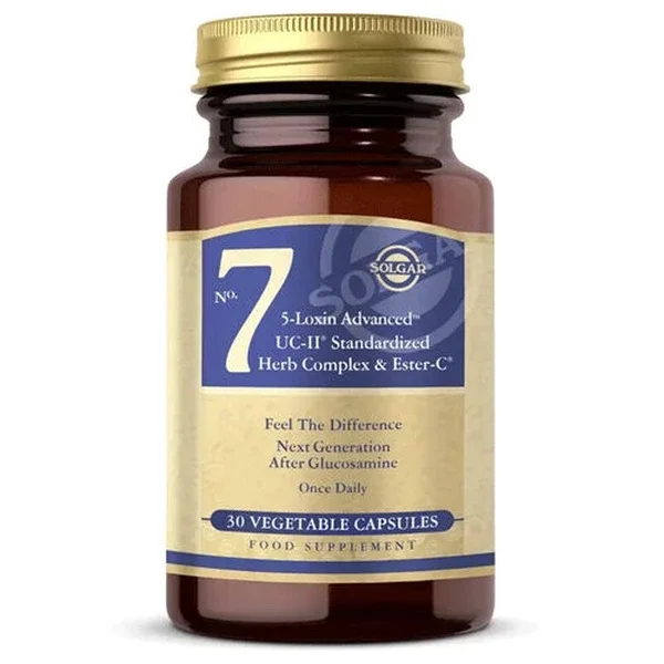 Solgar No.7 Herbal Capsules for Joint Support - 30 Count