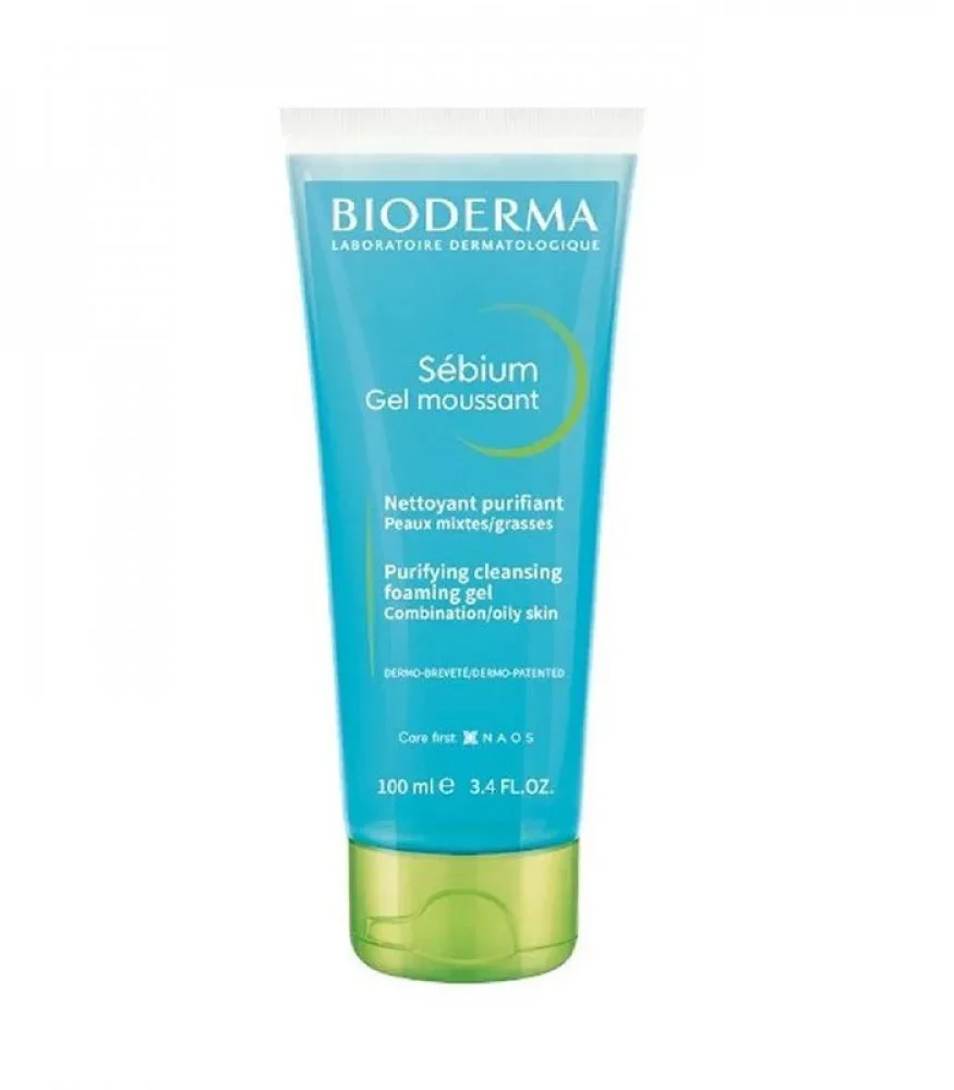 Bioderma Sebium Purifying Daily Cleansing Gel for Irregular Skin 100 ml