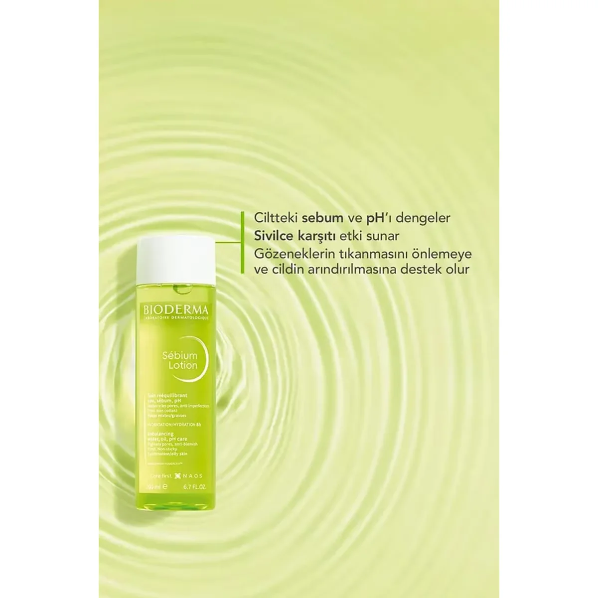 Сбалансируйте кожу: Bioderma Sebium Lotion для чистых пор
