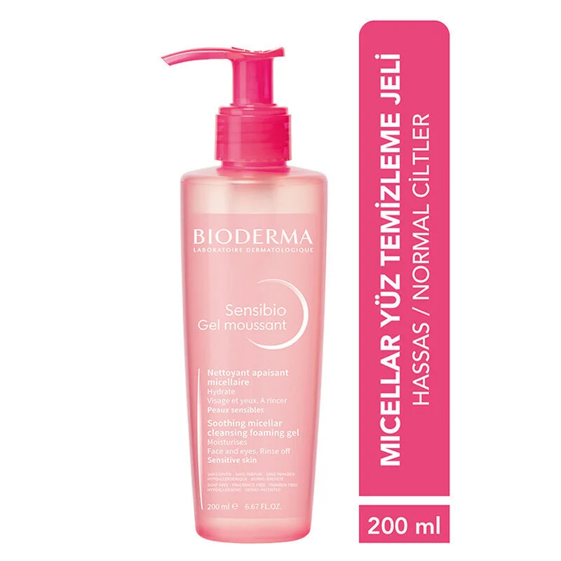 Bioderma Sensibio Foaming Skin Cleansing Gel 200 ml