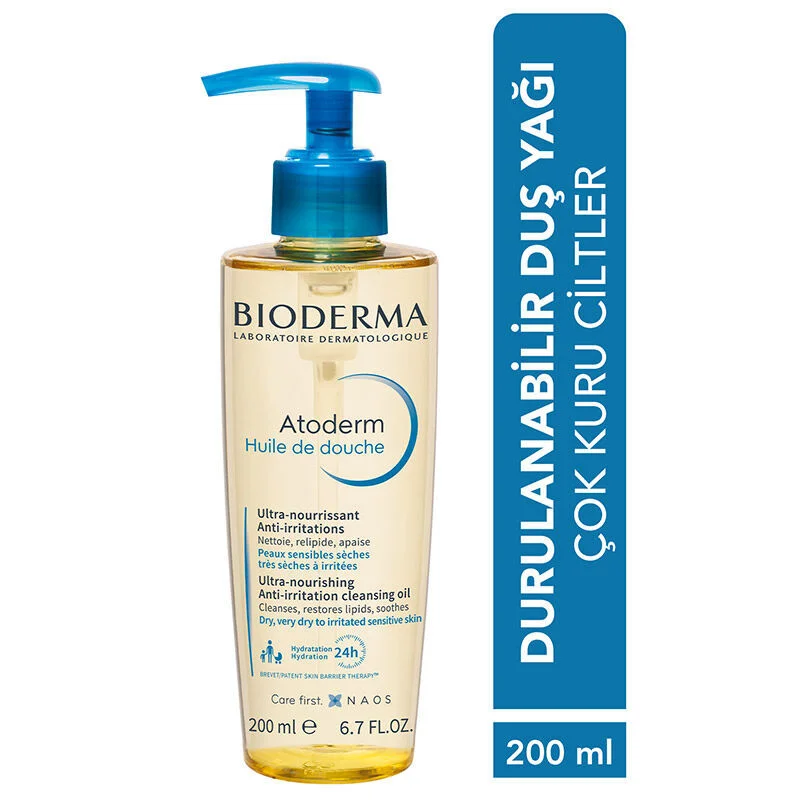 Bioderma Atoderm 24 h Huile De Douche 200 ml