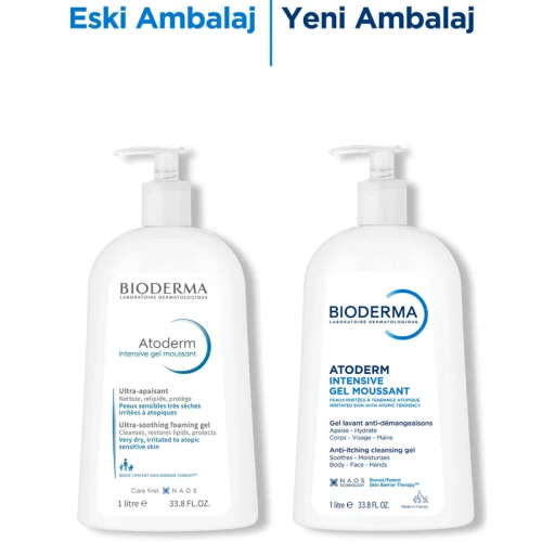 Bioderma Atoderm Intensive Foaming Gel 1 Litre - Face Washing Gel