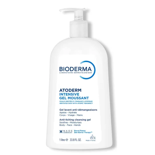 Bioderma Atoderm Intensive Foaming Gel 1 Litre - Face Washing Gel
