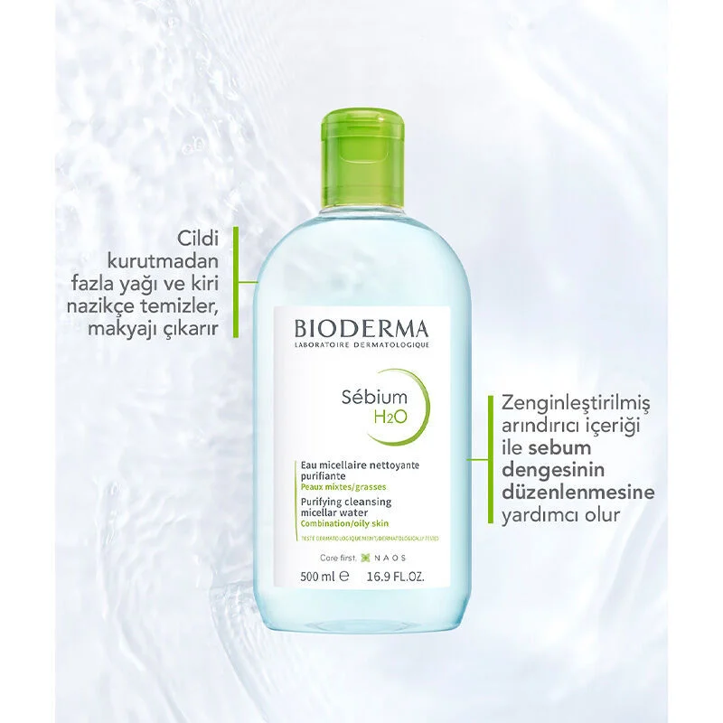 Очистите и освежите кожу с Bioderma Sebium H2O