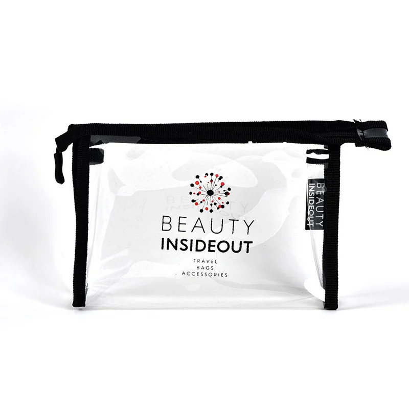 Beauty Insideout Small Transparent Makeup Bag - Clear Organizer