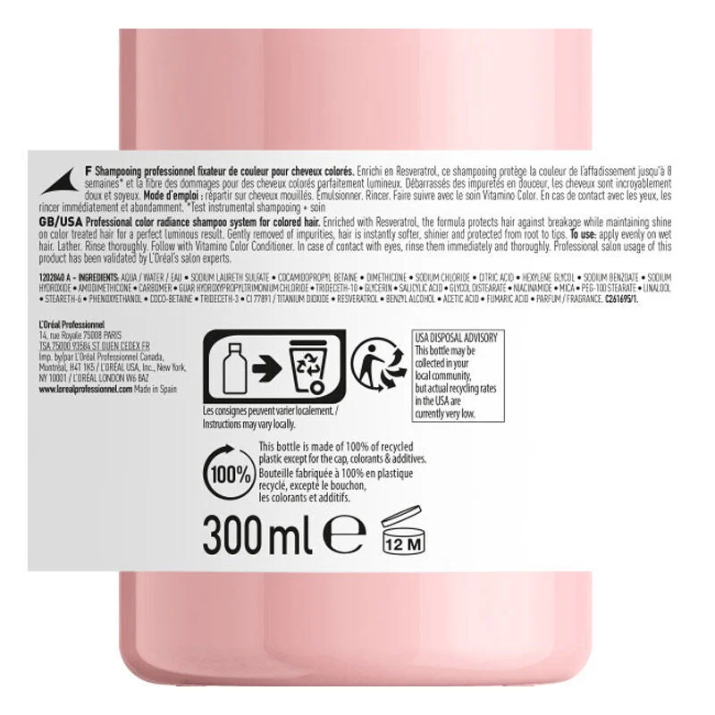 Schützen & Glänzen: Loreal Vitamino Color Shampoo für Farbe