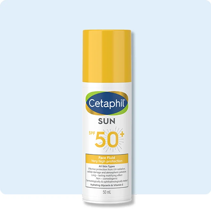 Cetaphil Liquid Sunscreen for Face SPF 50 - Light Medium - 50 ml