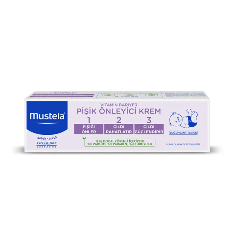 Mustela 1 2 3 vitamin Barrier Cream 100 ml