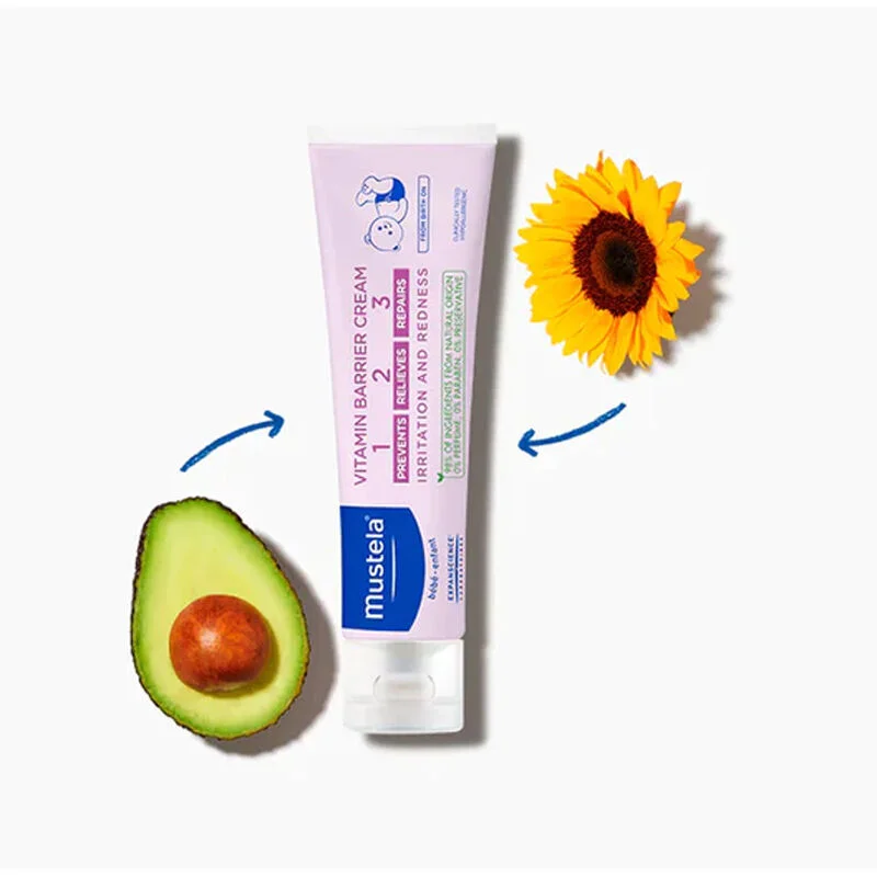 Mustela 1 2 3 vitamin Barrier Cream 100 ml