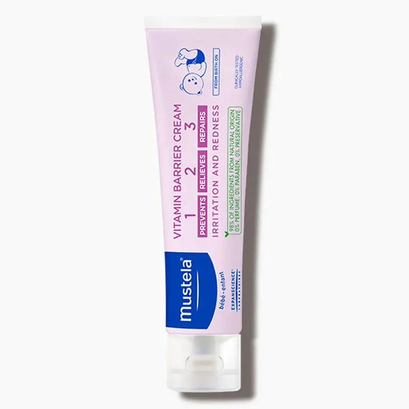 Mustela 1 2 3 vitamin Barrier Cream 100 ml