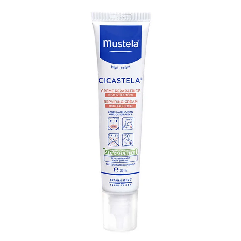 Beruhigen & Pflegen: Mustela Cicastela Creme für empfindlich