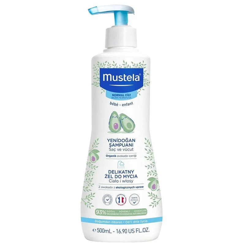 Обеспечьте нежный уход: Mustela Gentle Cleansing Gel для нов