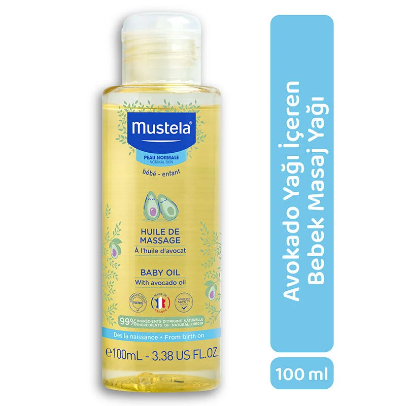 Обеспечьте мягкость и защиту: Массажное масло Mustela Baby C