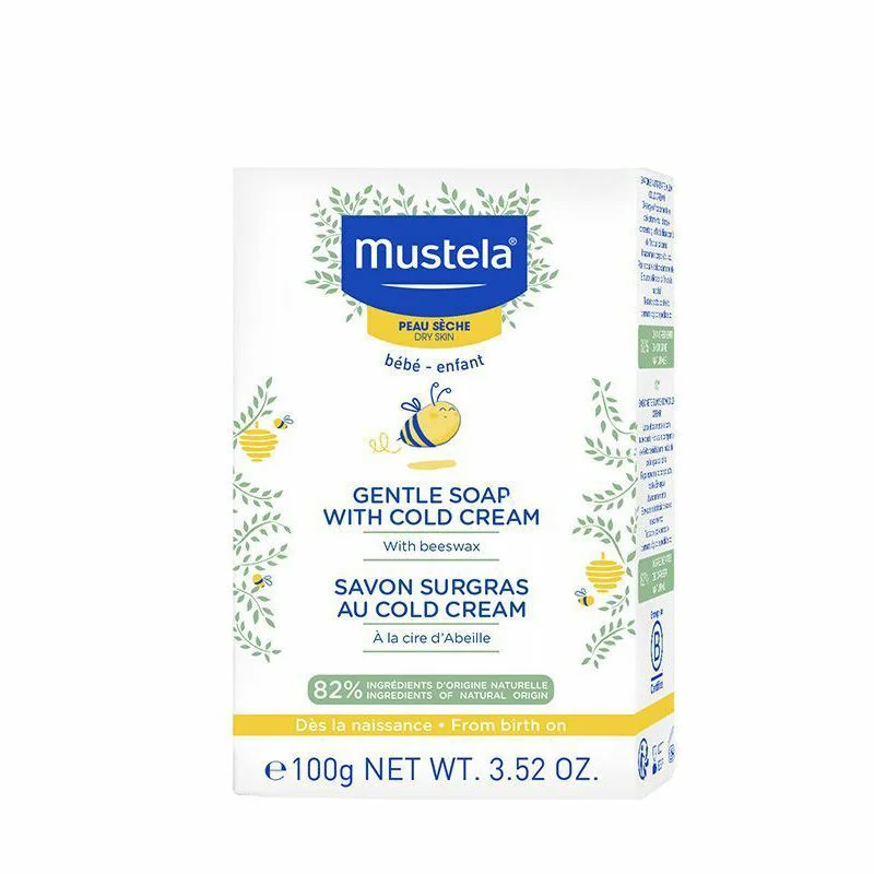 Mustela Cleansing Soap Containing Cold Cream 100 gr