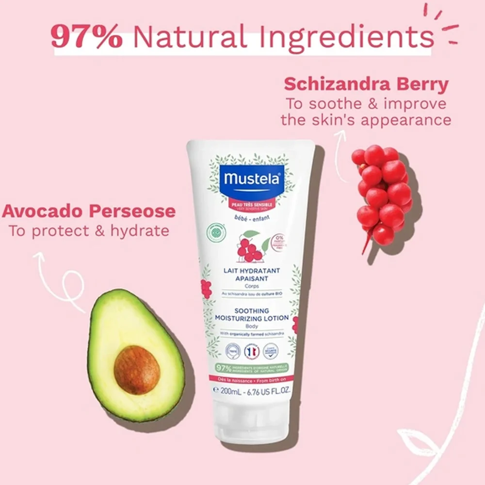 mustela Soothing Moisturizing Lotion 200 ml