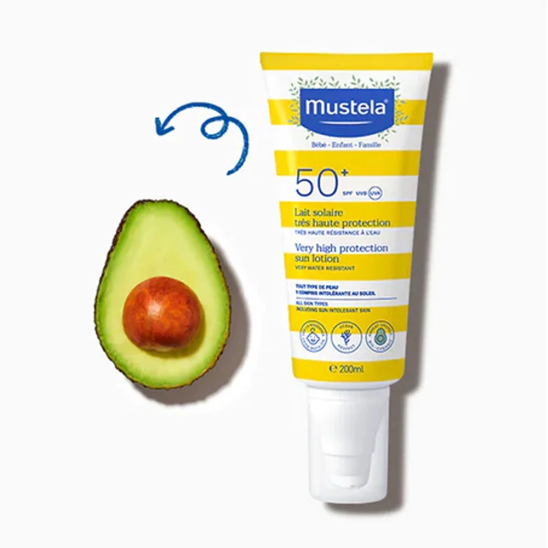 Mustela Very High Protection Sun Lotion Spf50+ 200 ml