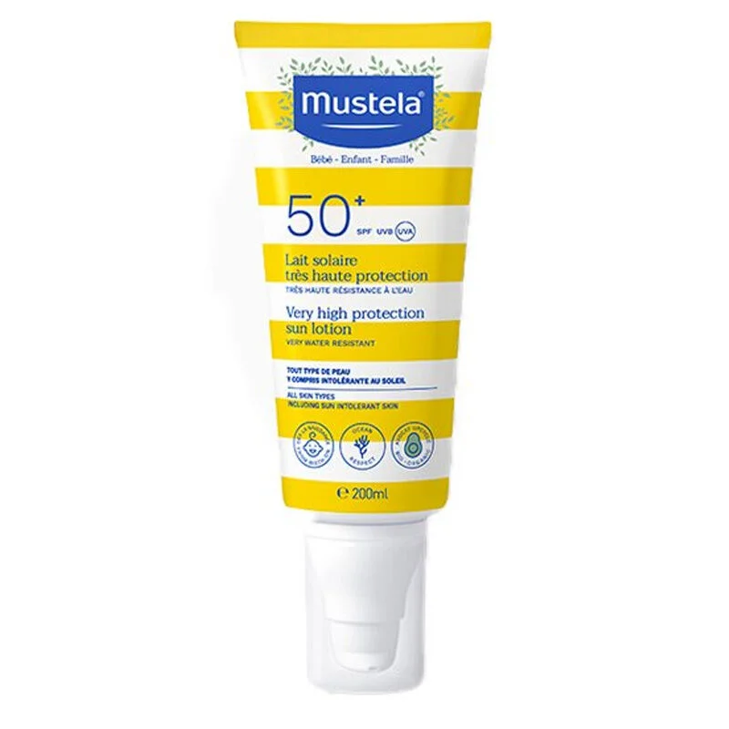 Mustela Very High Protection Sun Lotion Spf50+ 200 ml