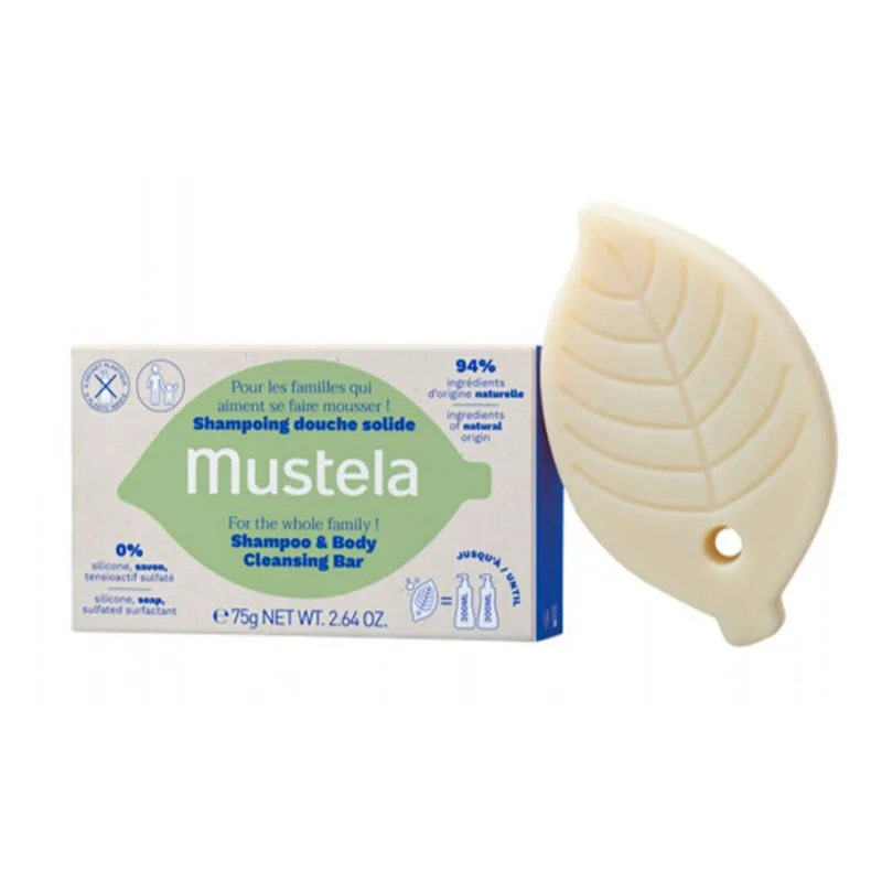Шампунь и очищающее мыло Mustela 75 г
