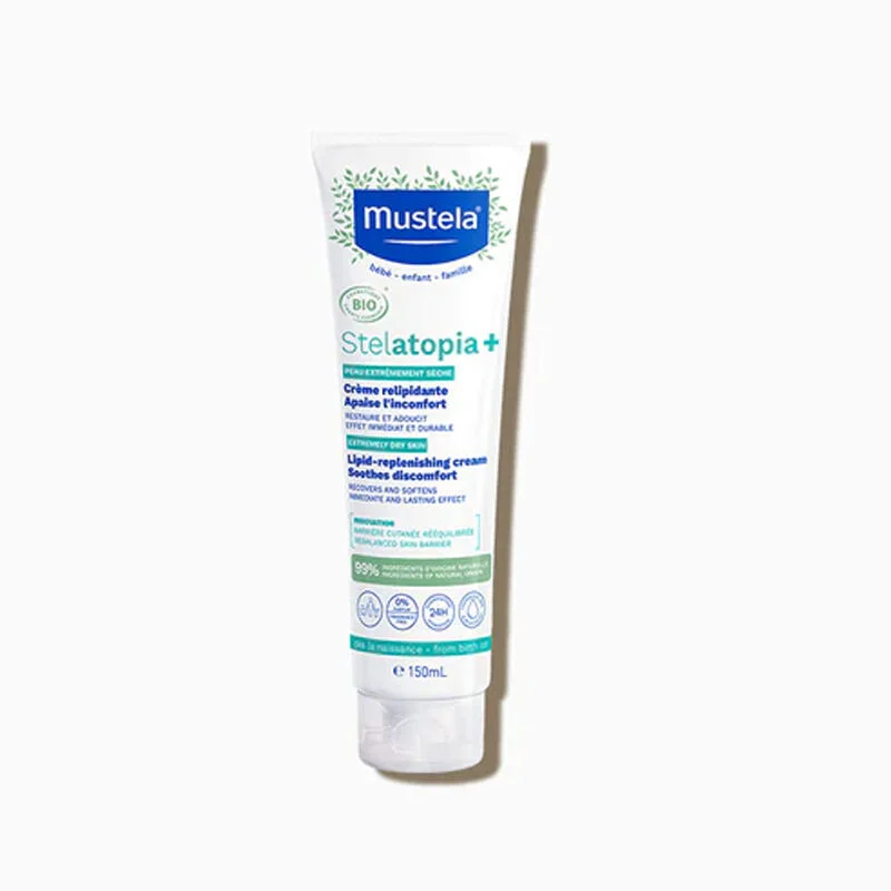 Mustela Stelatopia+ Lipid Replenishing Cream Soothes Discomfort 150 ml