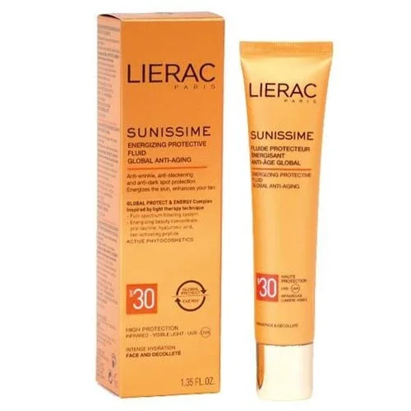Lierac Sunissime Energizing Protective Fluid Spf30 40 ml