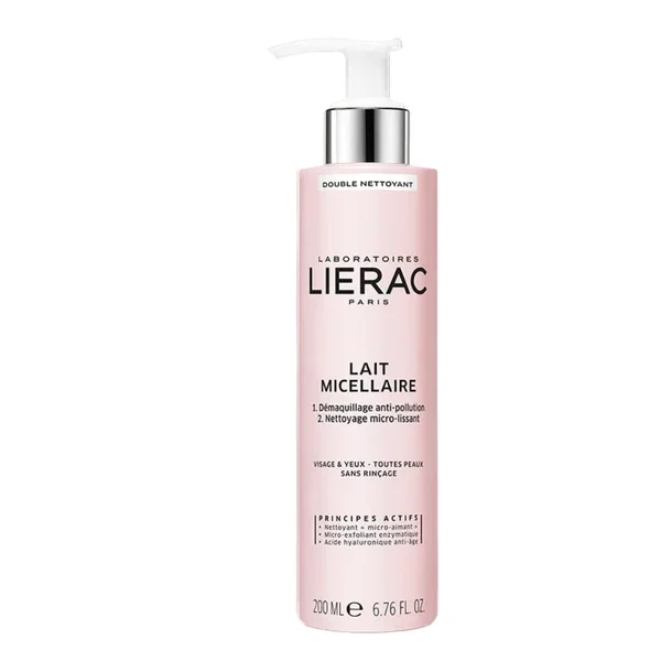 Lierac Double Cleansing Micellar Milk Face&eyes 200 ml