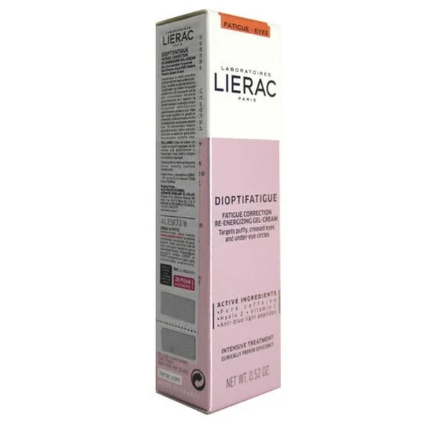 Lierac Dioptifatigue Re-energizing Gel Cream 15 ml