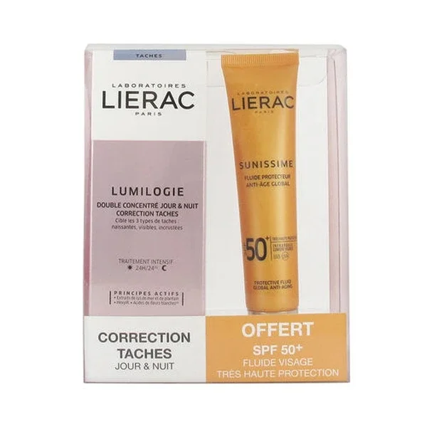 Lierac Lumilogie Correction Taches Day And Night +sunnissime Spf 50 +40 ml
