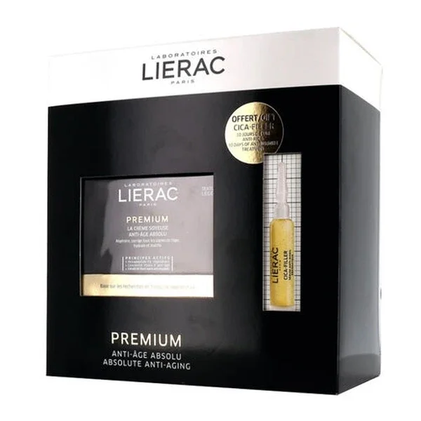 Lierac Premium Silky Cream 50 ml + Cica-filler Anti-wrinkle Serum 10 ml