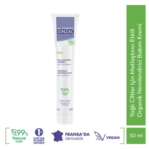 Eau Thermale Jonzac Pure Purifying Mattifying Cream 50 ml