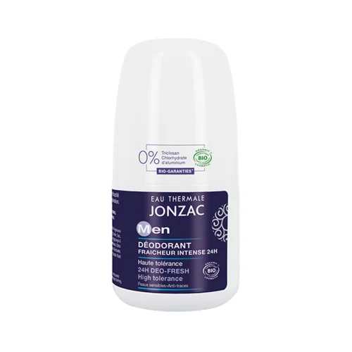 Eau Thermale Jonzac ماء عطر جونزاك مين أورجانيك 24 ساعة ديو فريش رول أون 50 مل