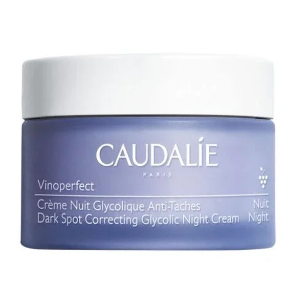 Caudalie Vinoperfect Glykolsäure Nachtcreme gegen dunkle Flecken 50 ml